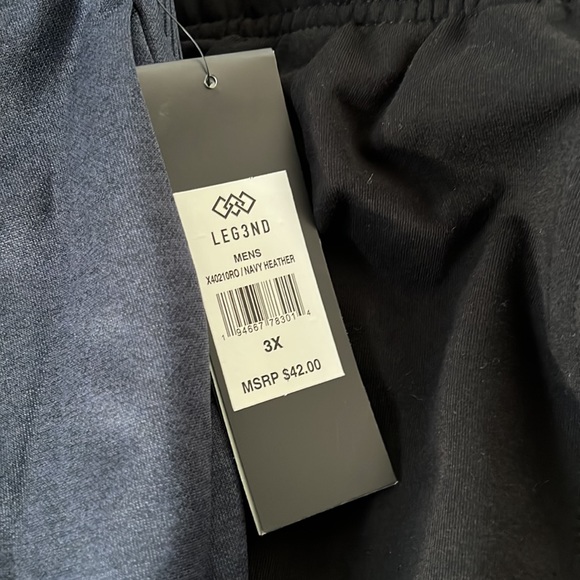 Sold not available!!!!!Men’s Workout Joggers 3X - Picture 3 of 3